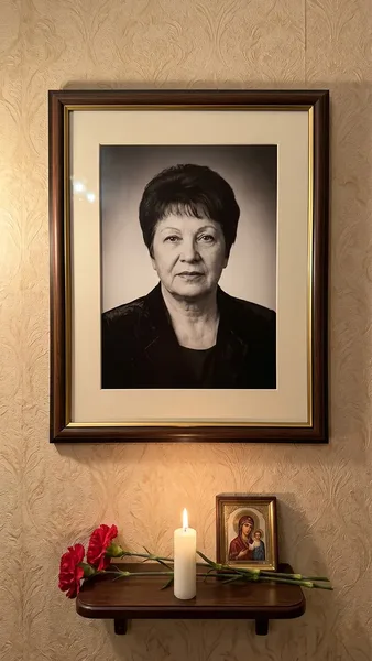 Портрет в рамке на стену